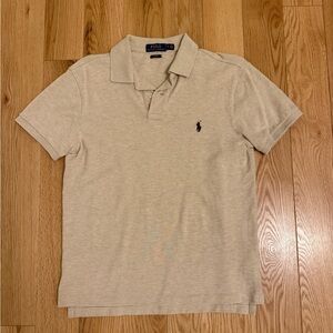 Polo by Ralph Lauren Men's Light Tan Polo Shirt